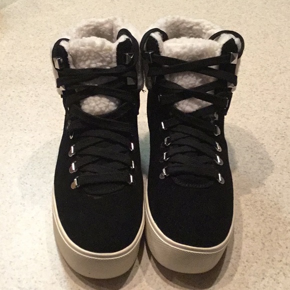 Marc Fisher high-top sneaker and a bootie. - Picture 2 of 6